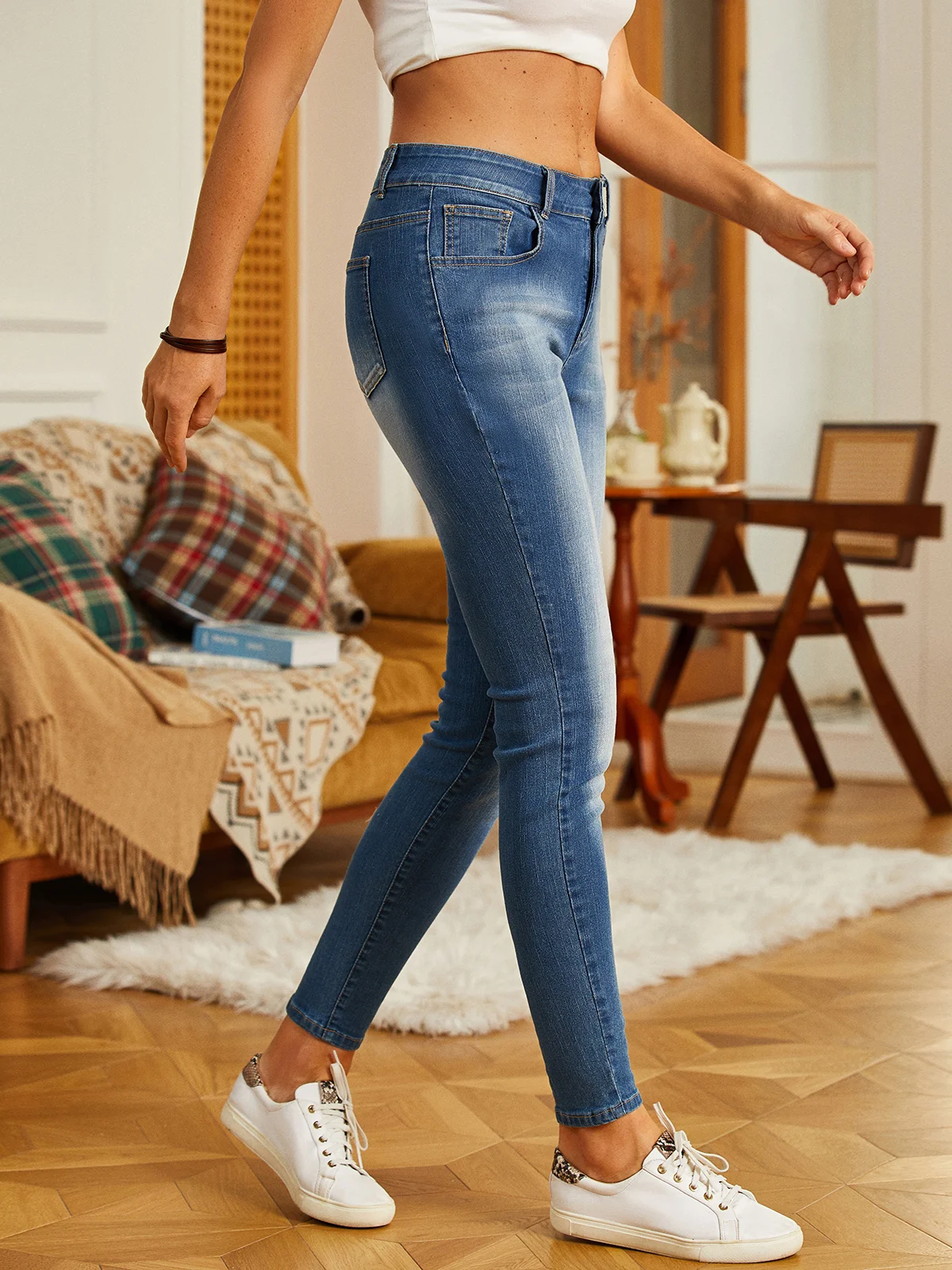 Casual Skinny Denim Jean