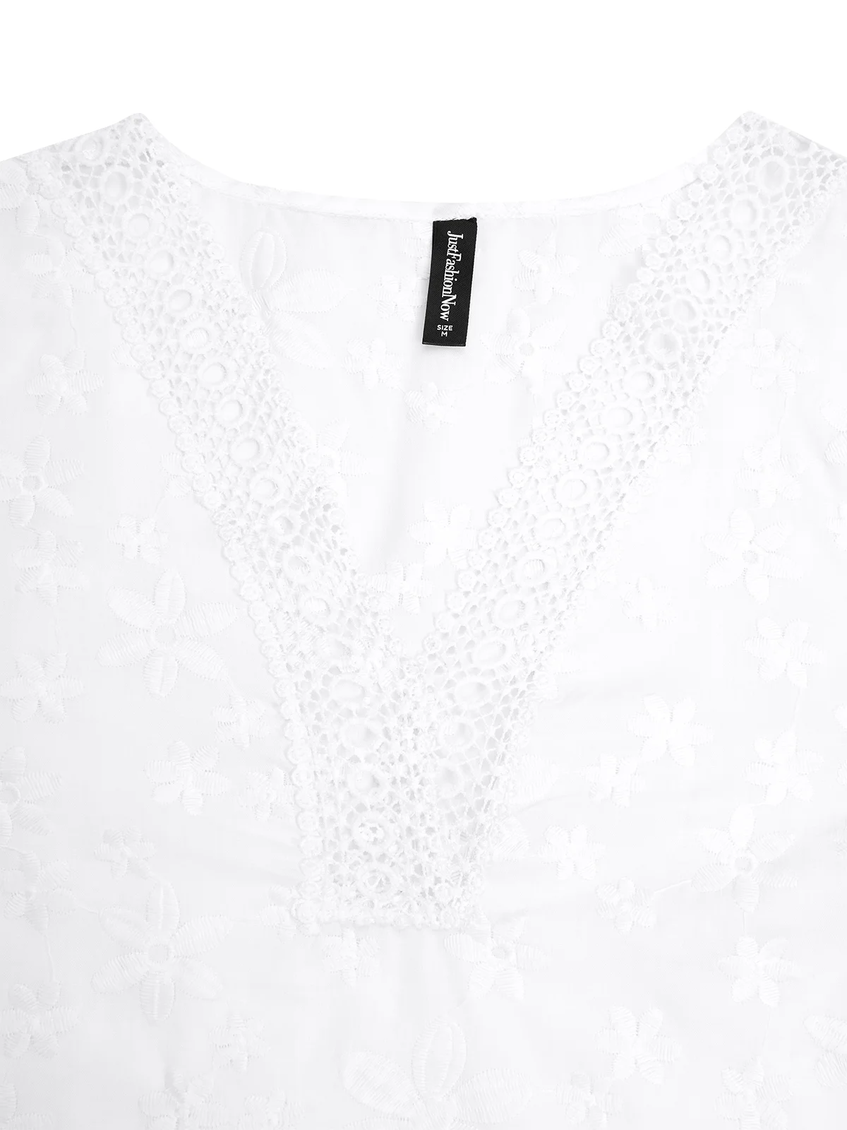 Linen Cotton And Linen Lace Shirt