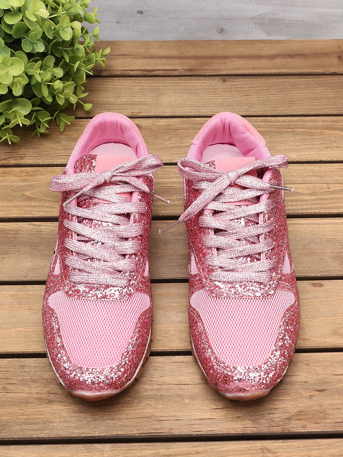 Women Muffin  Rhinestone New Crystal  Platform Sneakers