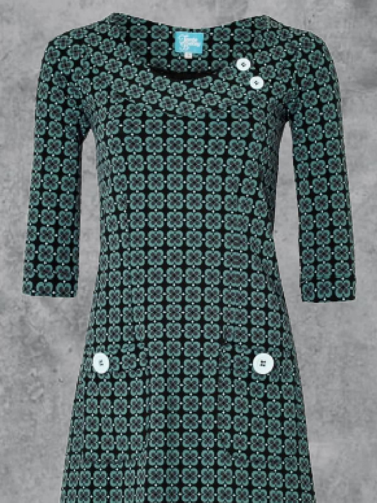 Plus Size Casual Cotton-Blend Knitting Dress