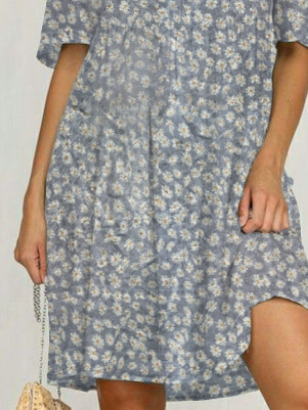 Daisy Short Sleeve Casual Dress