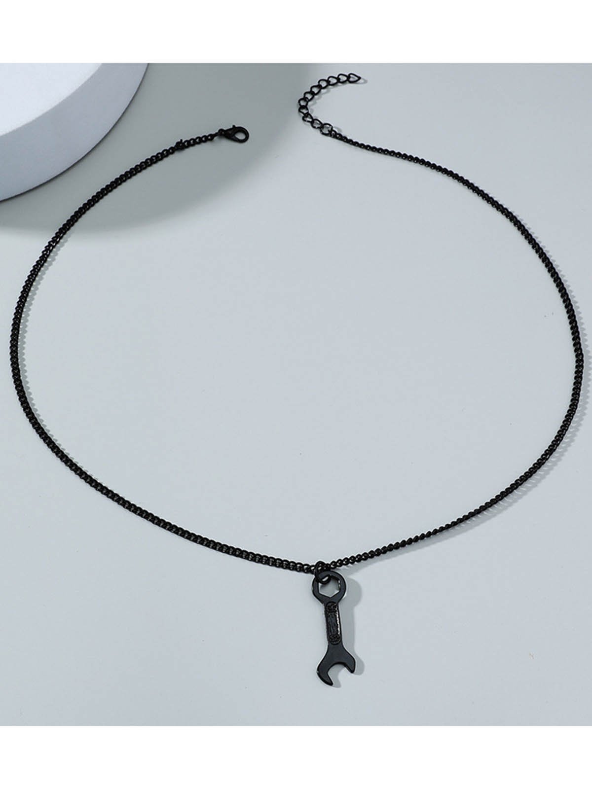 Men's Personality Tool Wrench Necklace