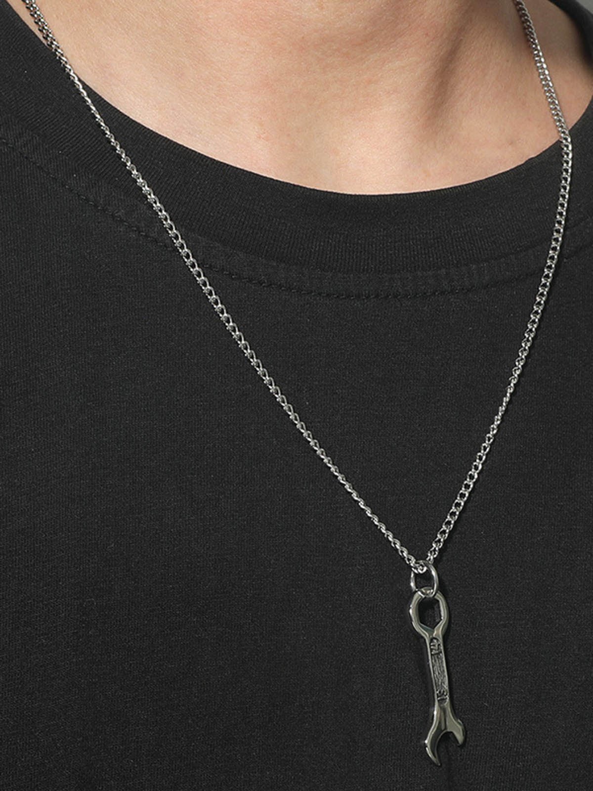 Men's Personality Tool Wrench Necklace