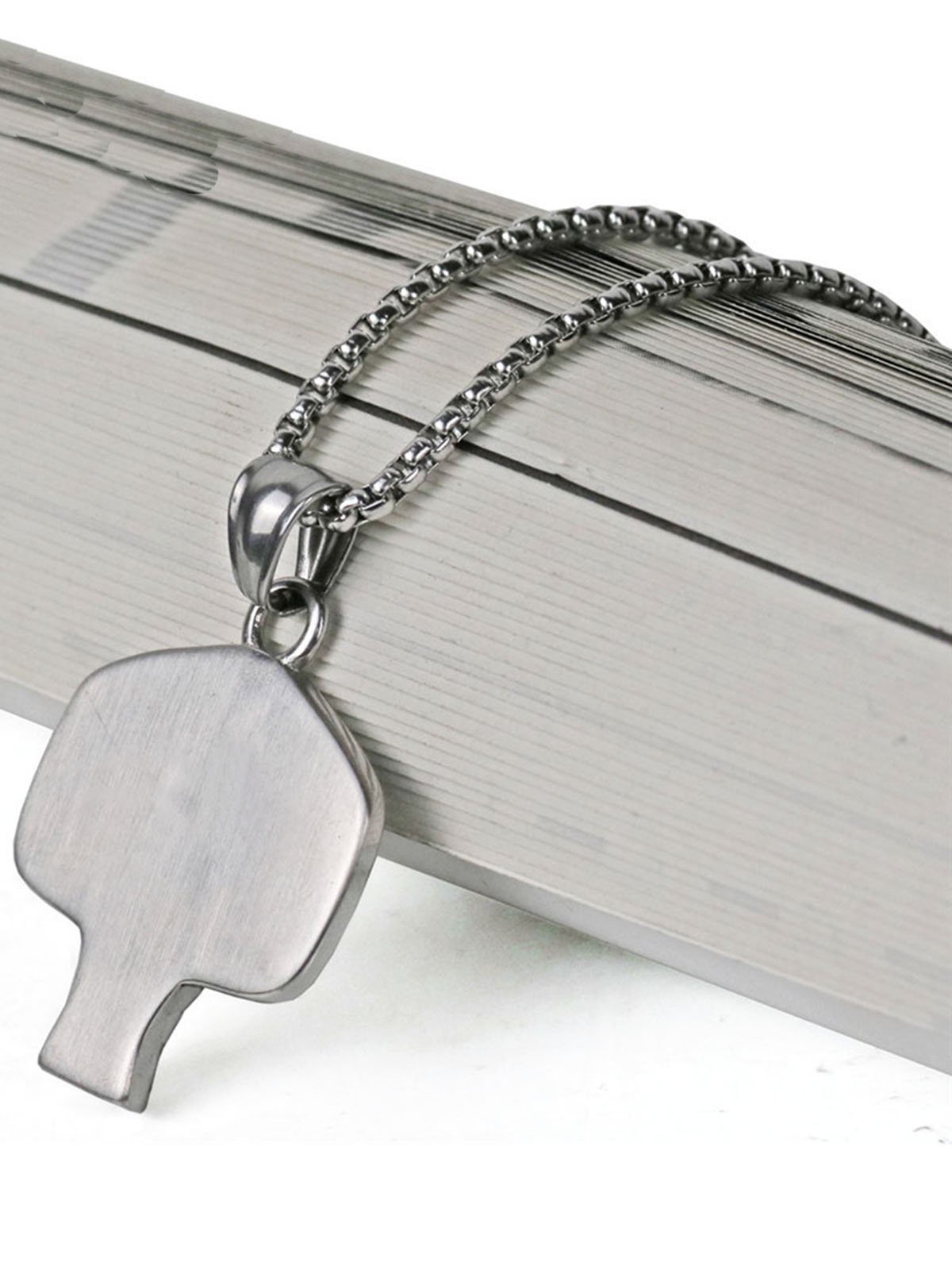 Men's Basketball Pendant Necklace