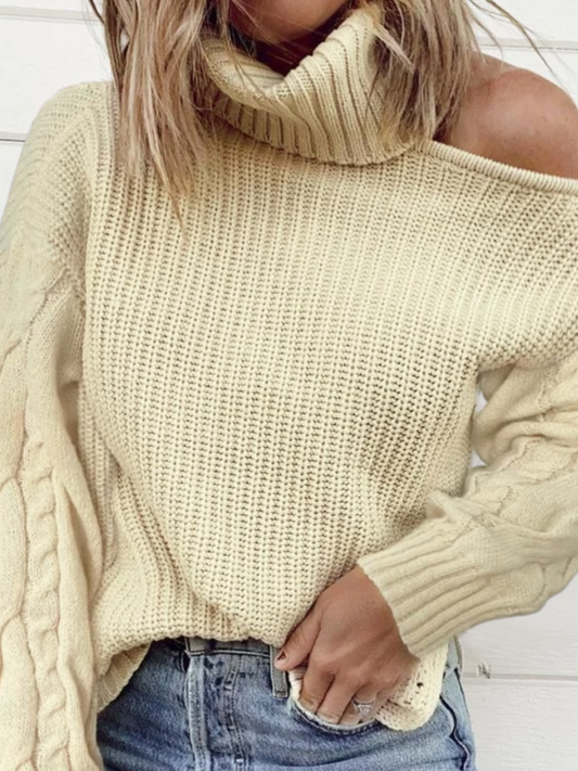 Casual Wool/Knitting Loose Sweater