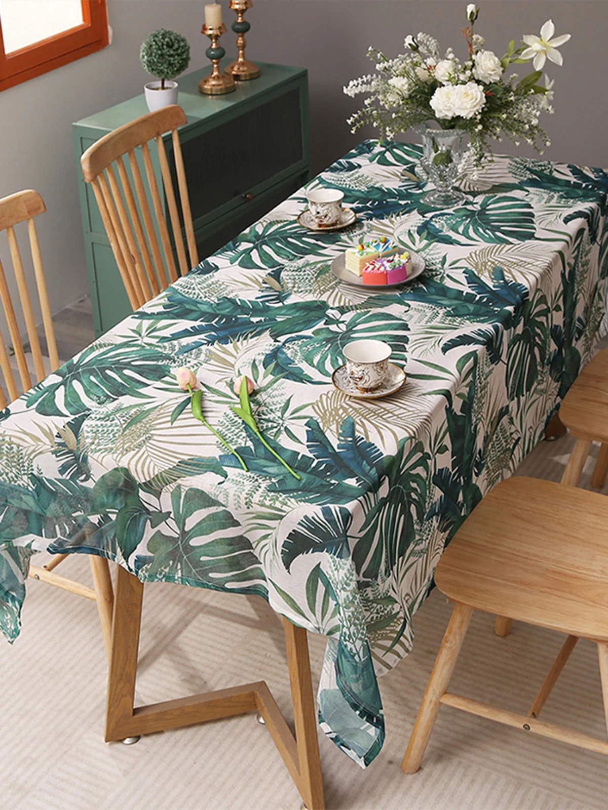 Botanical Print Tablecloth