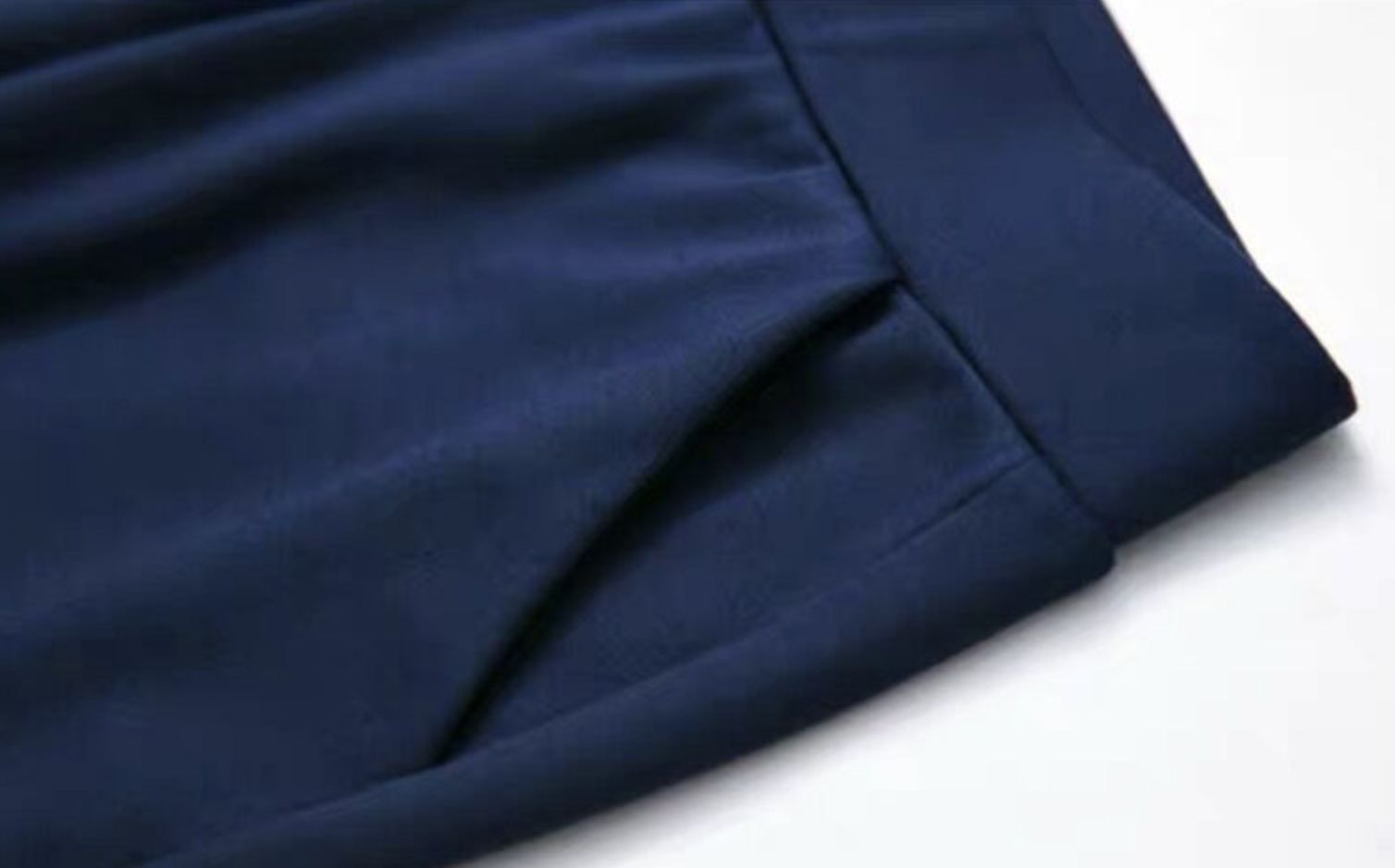 Casual Plain Long Pocket Stitching Pant