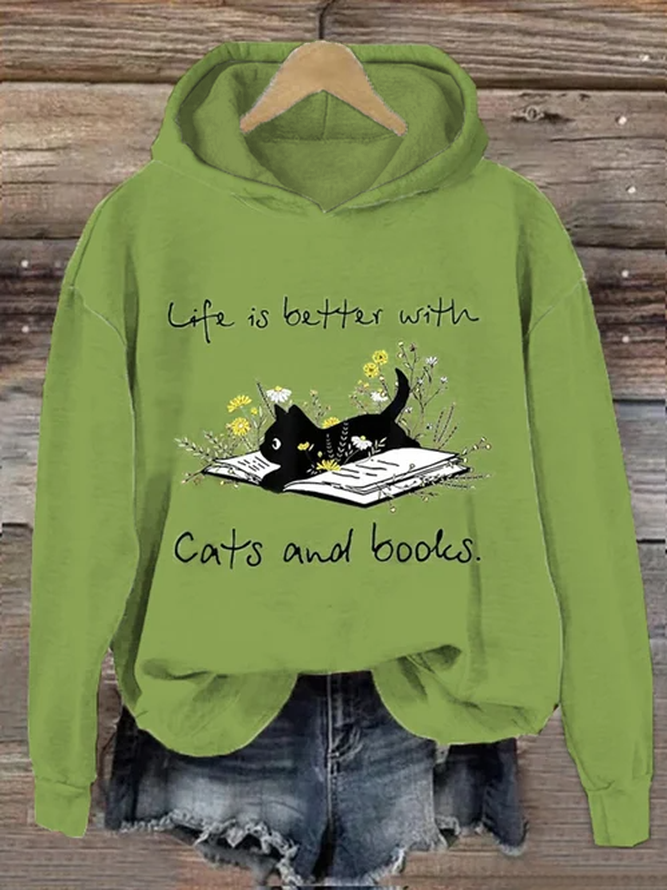 Casual Hoodie Cat Hoodie