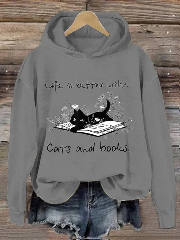 Casual Hoodie Cat Hoodie