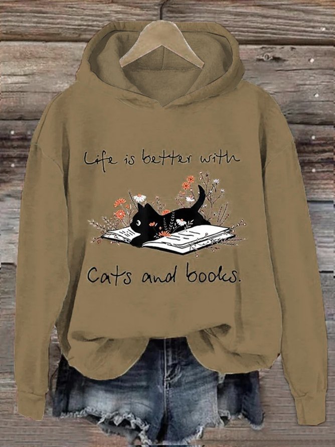 Casual Hoodie Cat Hoodie