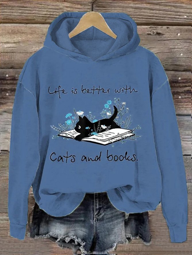 Casual Hoodie Cat Hoodie