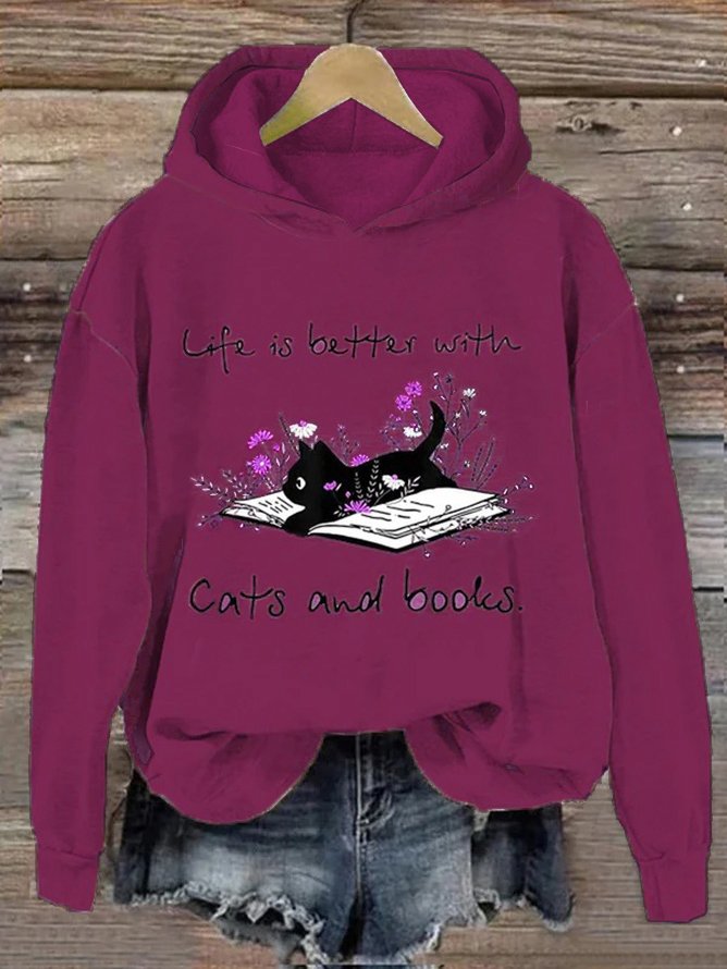 Casual Hoodie Cat Hoodie