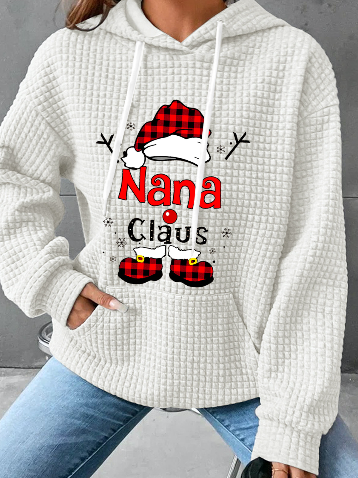 Casual Hoodie Santa Claus Hoodie