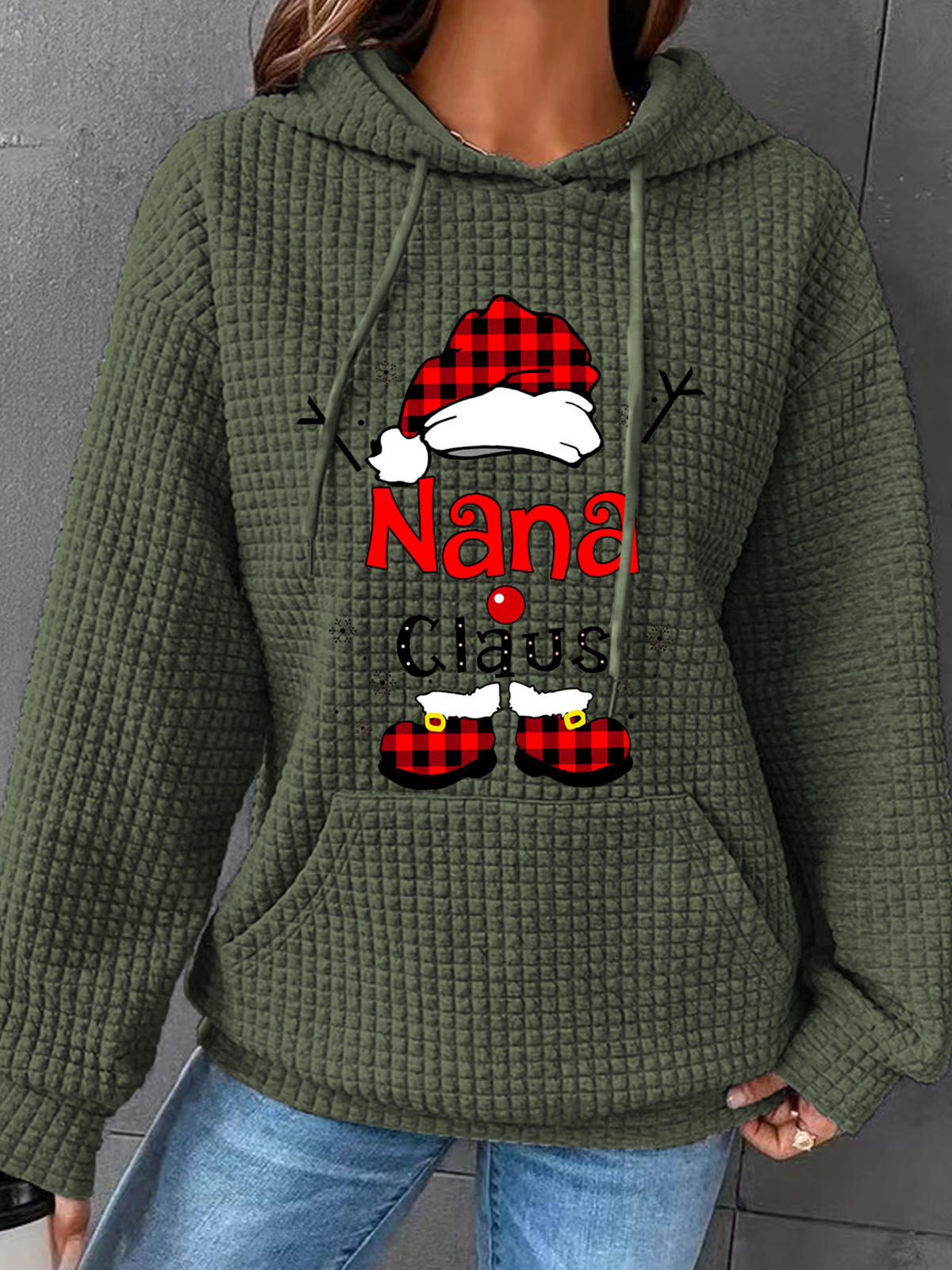 Casual Hoodie Santa Claus Hoodie