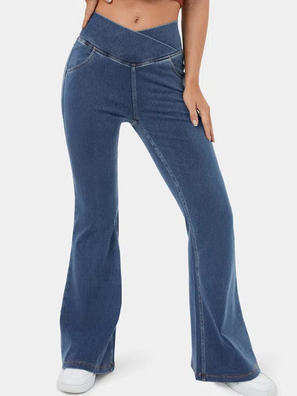 Plain Casual Jeans