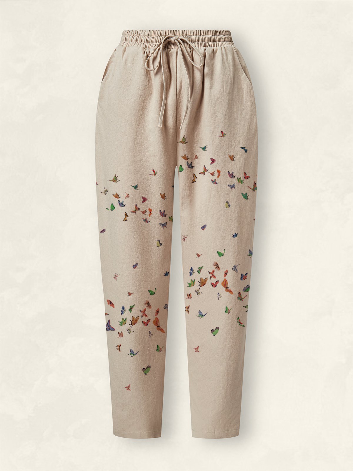 Casual Butterfly Long Pant