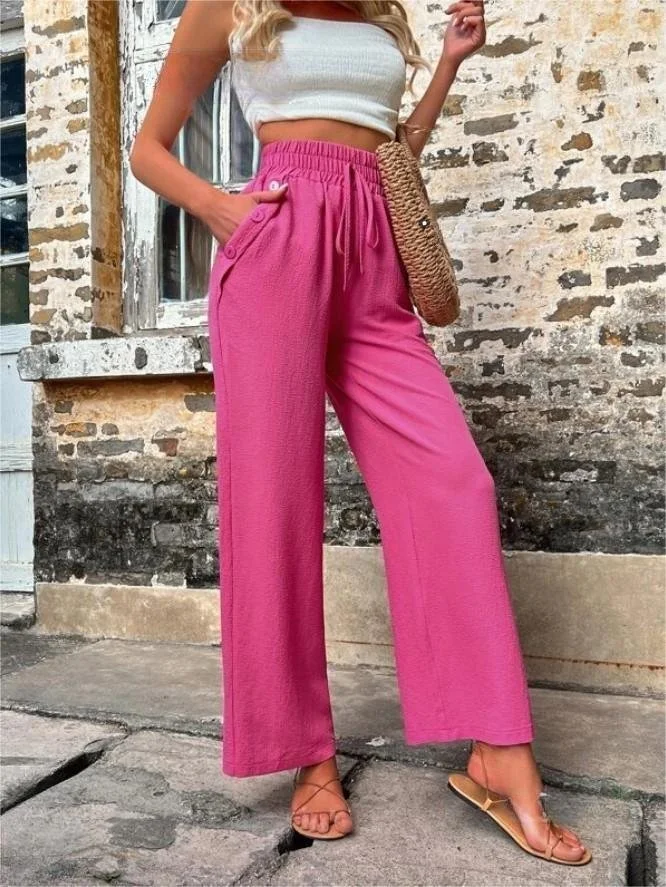 Casual Plain Long Pant