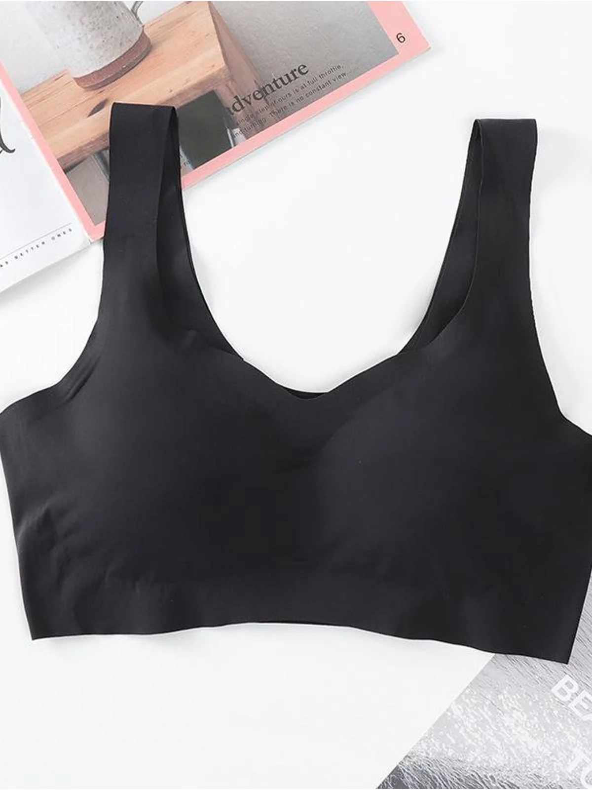 Casual Plain Bra & Bralette | noracora