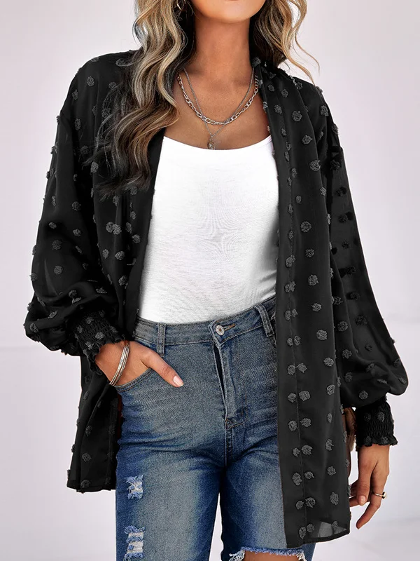 Women's Plain Regular Loose Jacket