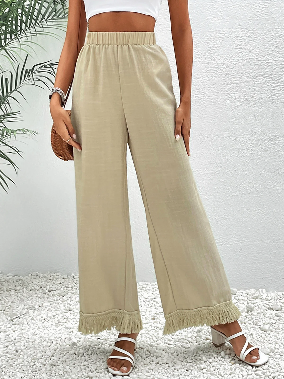 Casual Plain Long Pant