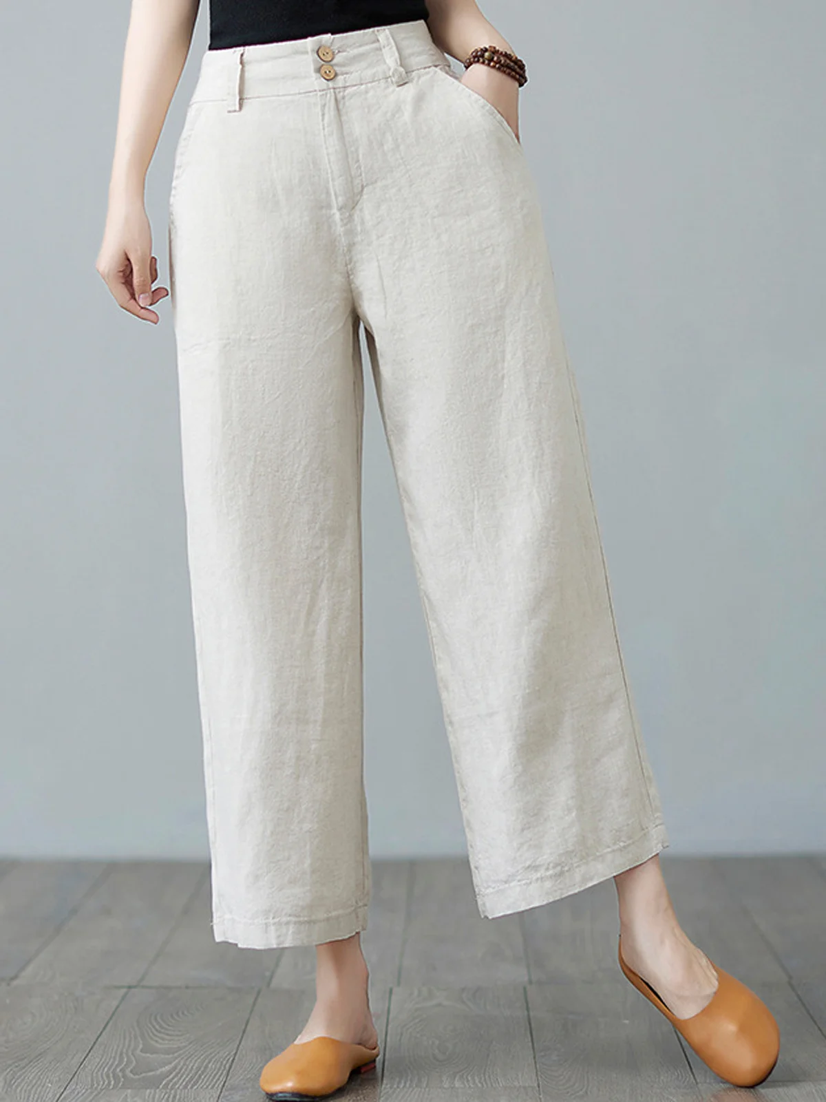 Casual Plain Long Pant