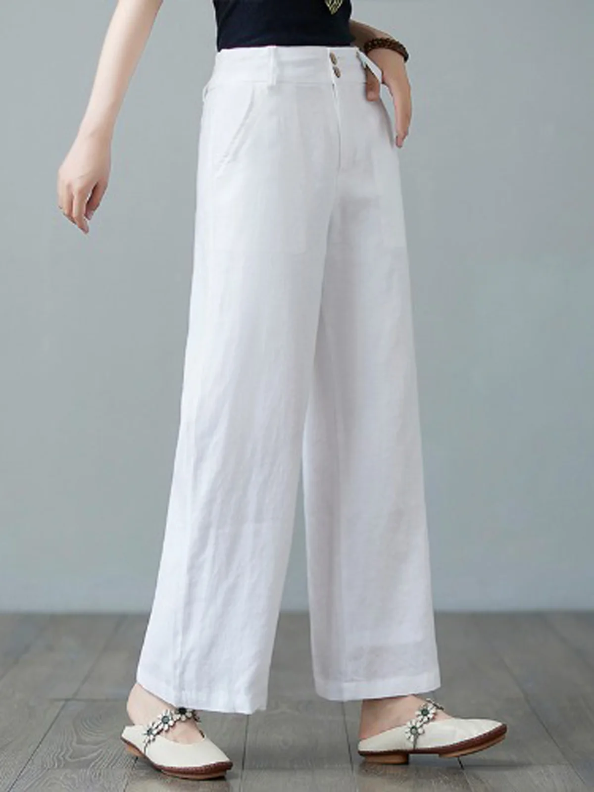 Casual Plain Long Pant