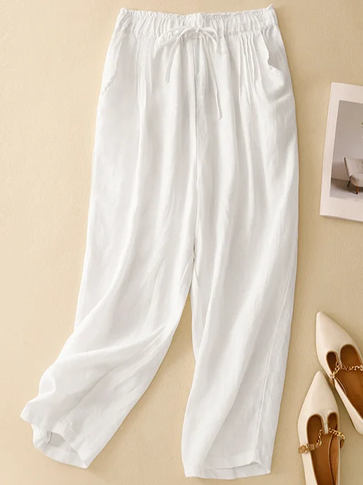 Casual Plain Long Pant