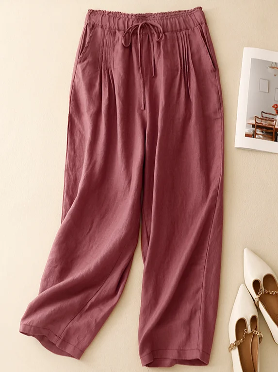 Casual Plain Long Pant