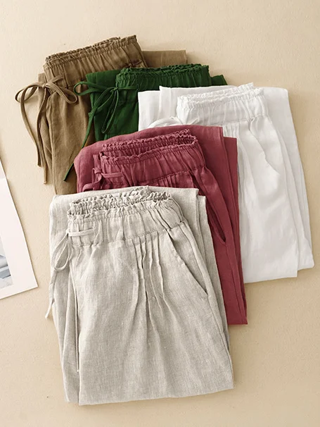 Casual Plain Long Pant