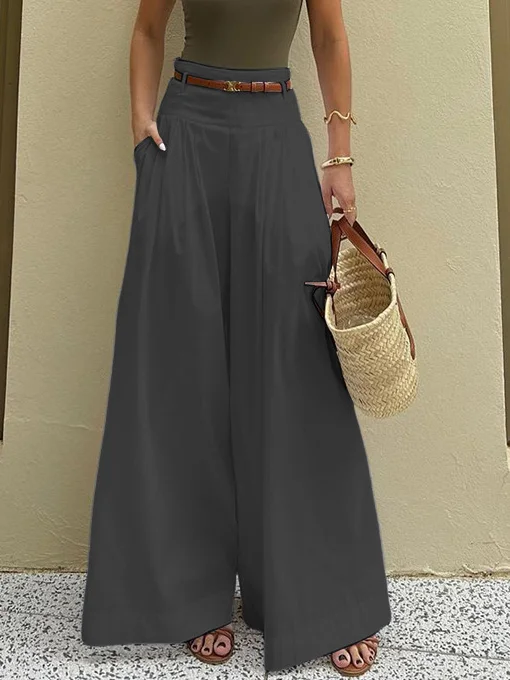 Casual Plain Long Pant