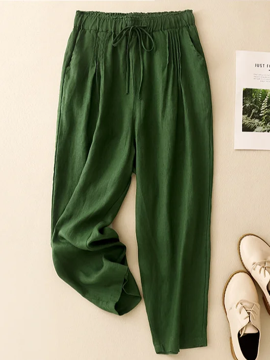 Casual Plain Long Pant