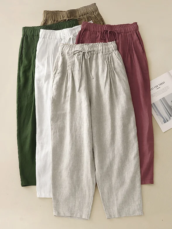 Casual Plain Long Pant