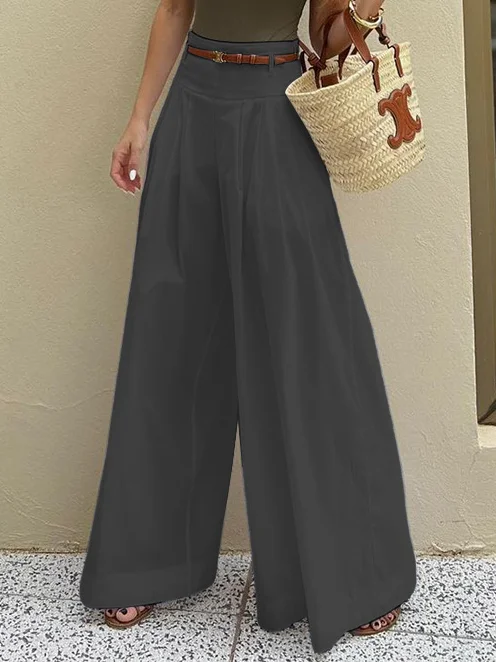 Casual Plain Long Pant