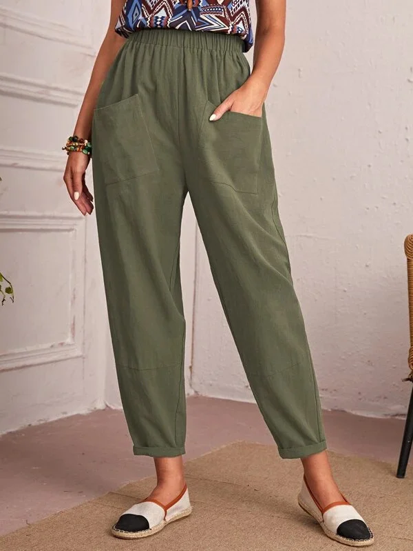 Casual Plain Long Pant