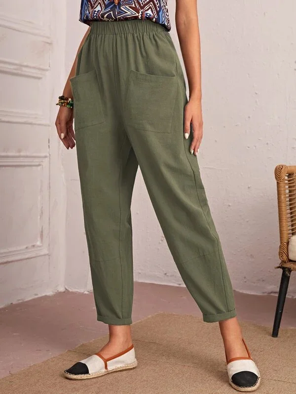 Casual Plain Long Pant