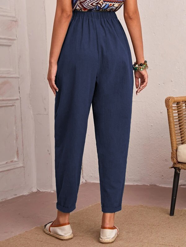 Casual Plain Long Pant