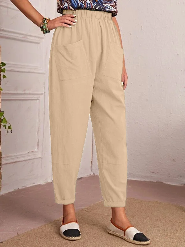 Casual Plain Long Pant