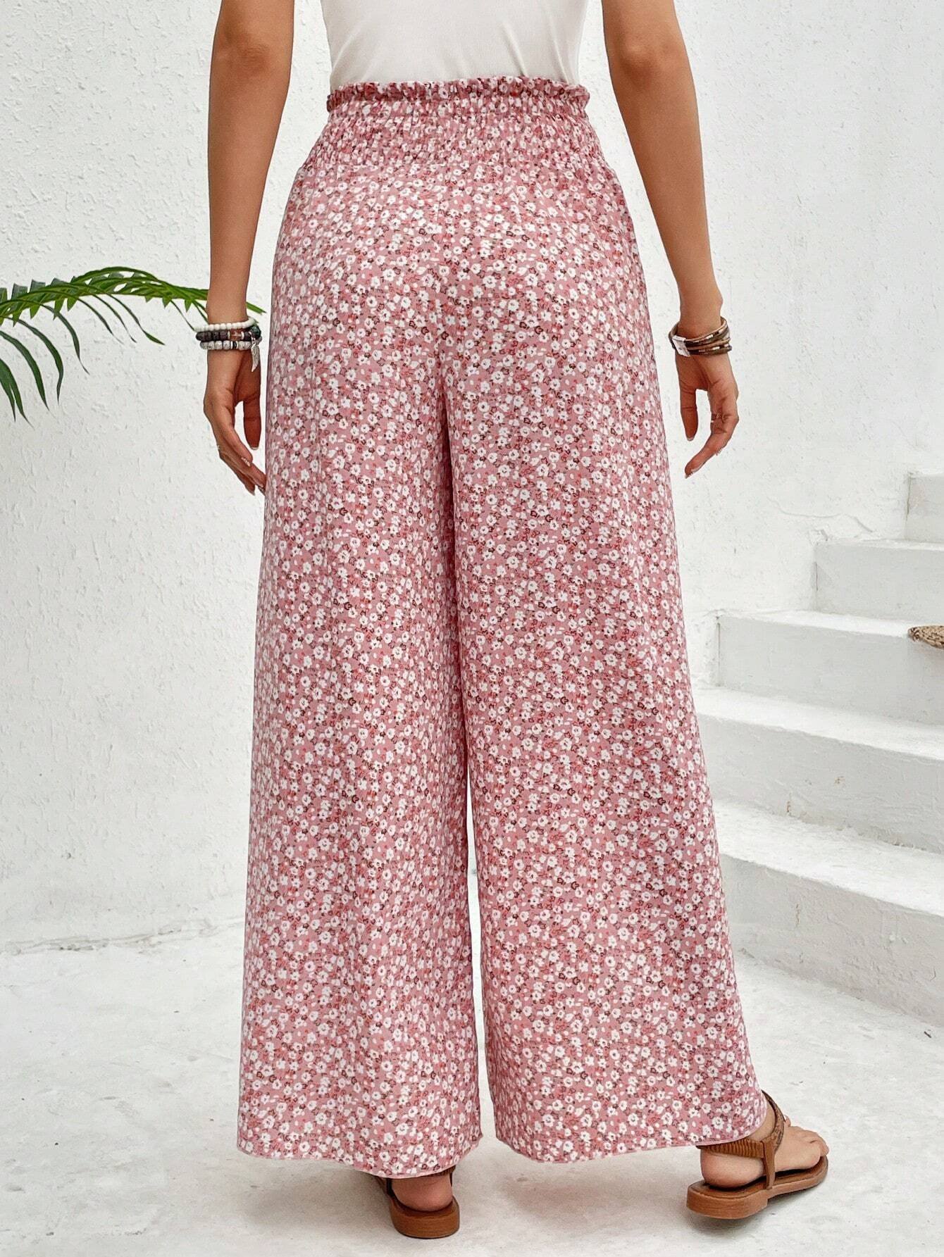 Casual Geometric Long Pant