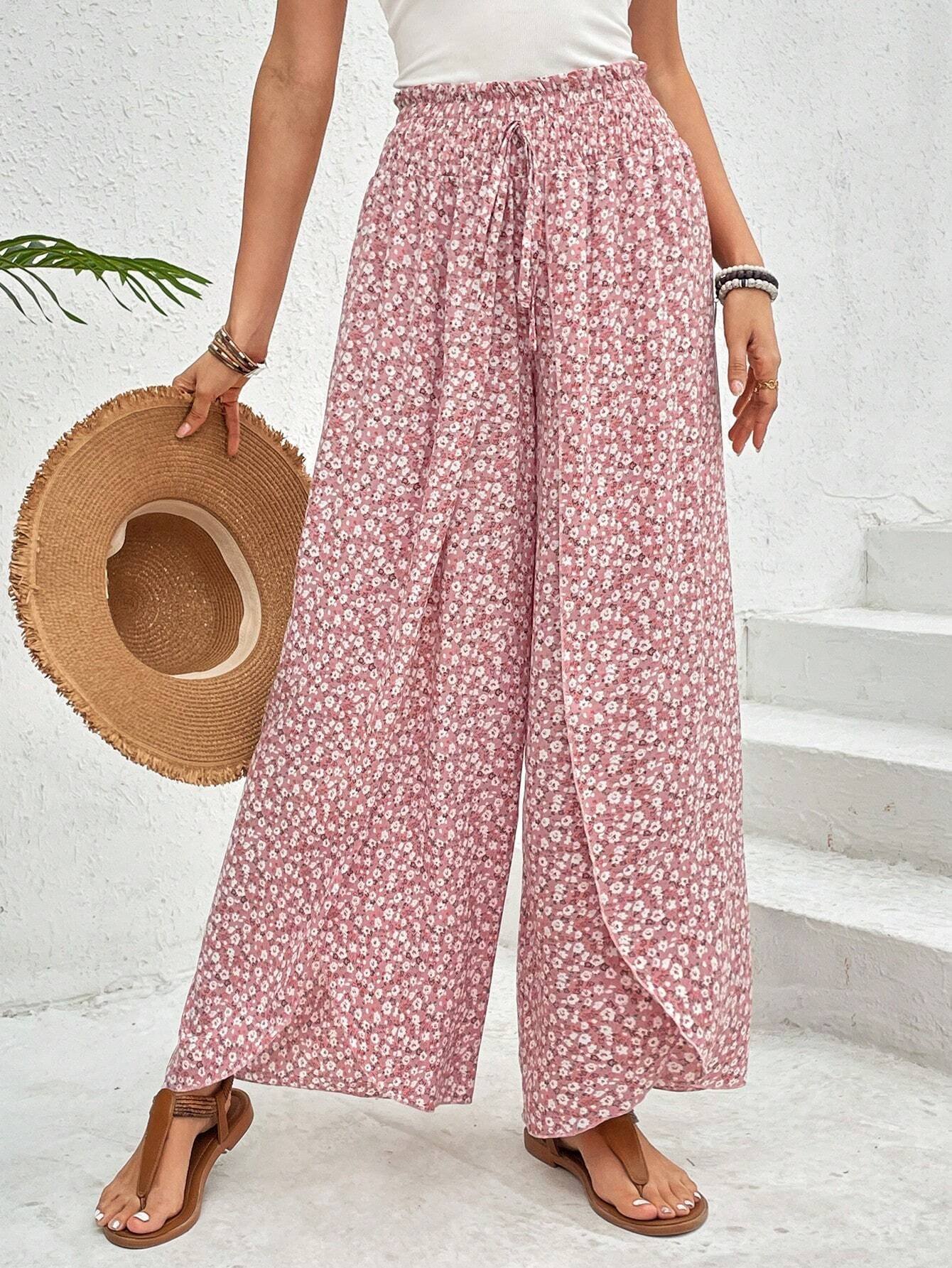 Casual Geometric Long Pant