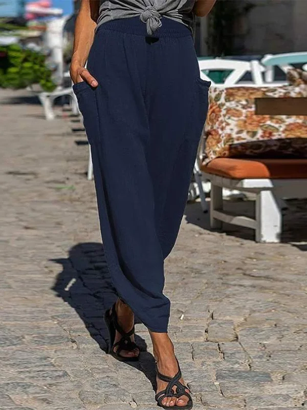 Casual Geometric Long Pant