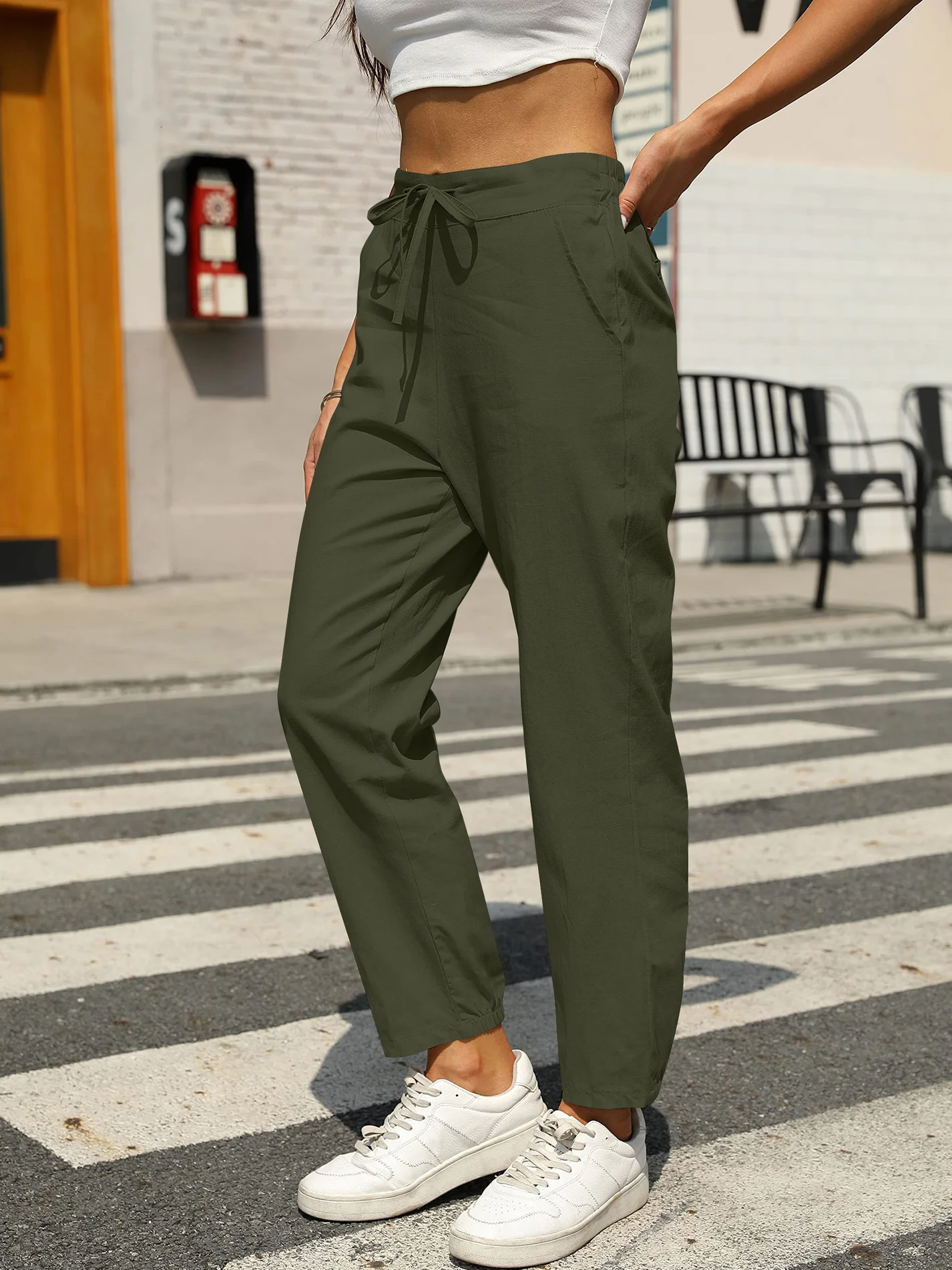 Casual Plain Long Pant