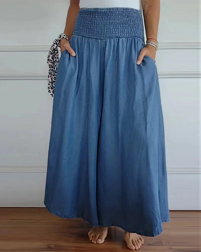 Casual Floral Long Pant