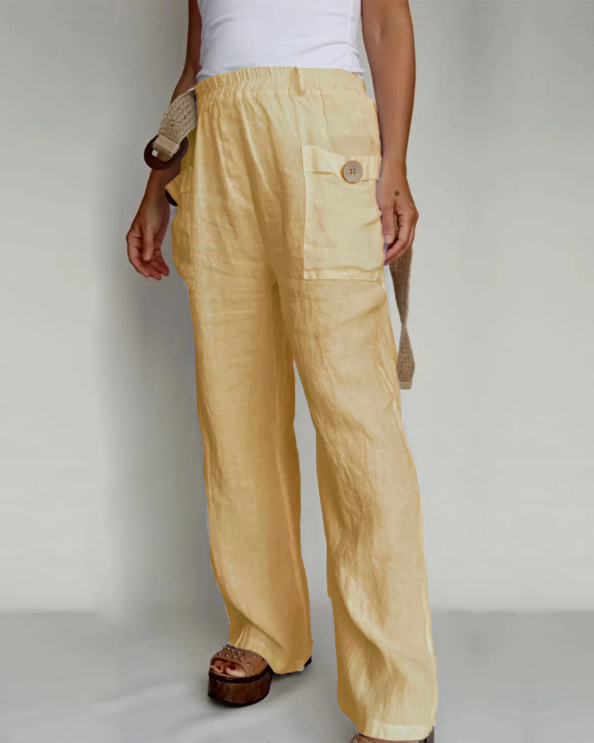 Casual Plain Long Pant