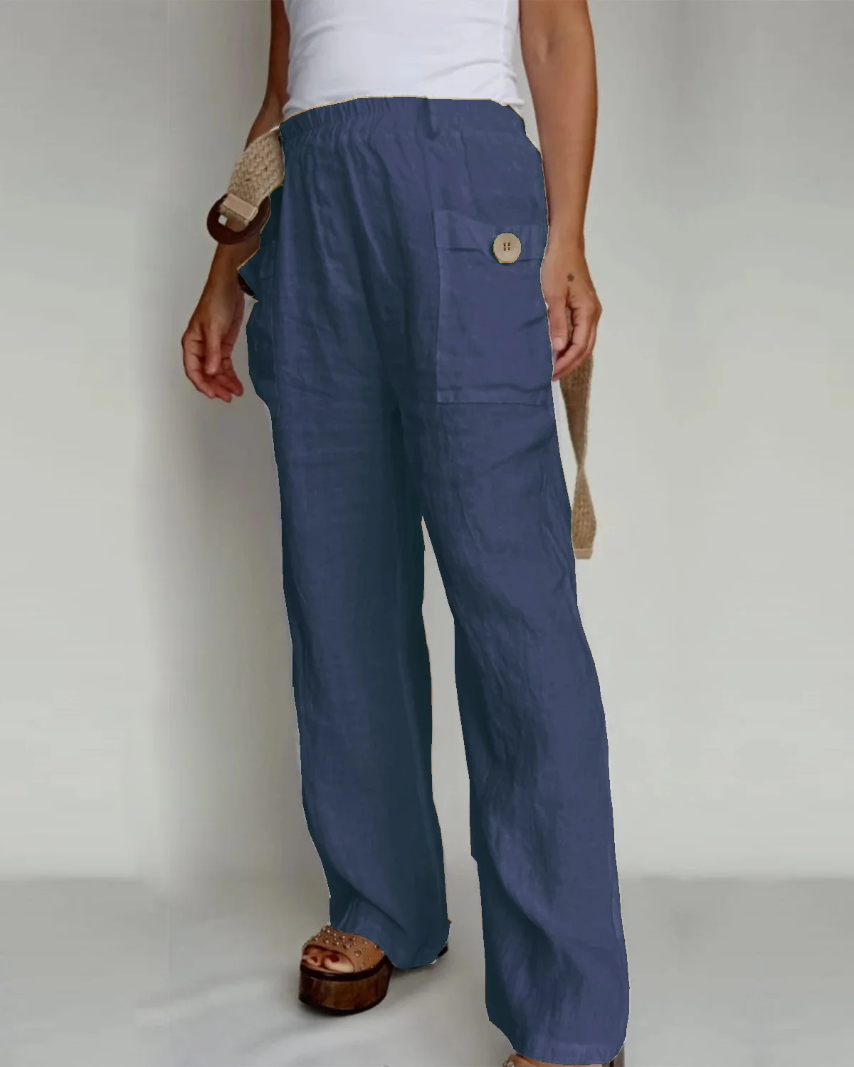 Casual Plain Long Pant