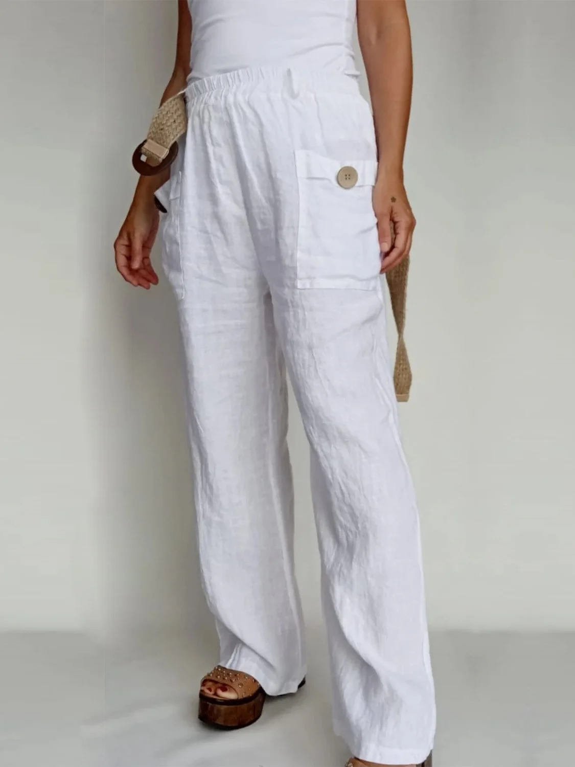 Casual Plain Long Pant