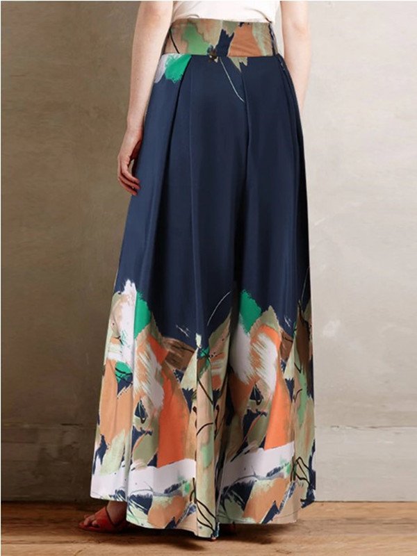 Casual Floral Long Pant