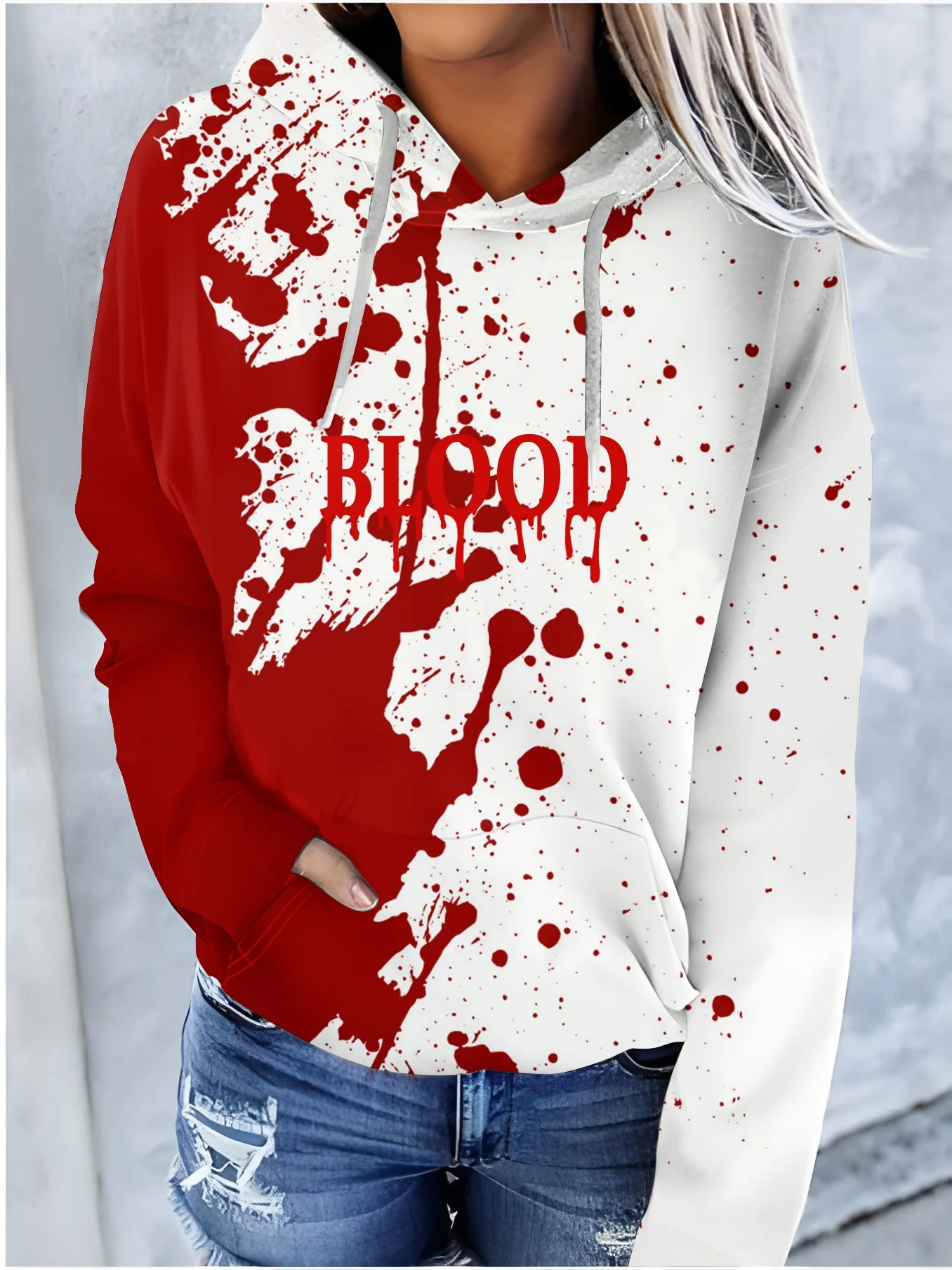 Casual Hoodie Halloween Sweatshirt