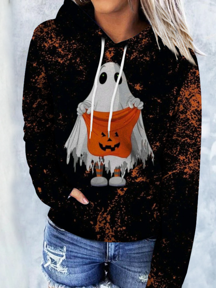 Casual Hoodie Halloween Sweatshirt