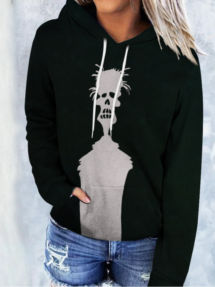 Casual Hoodie Halloween Sweatshirt