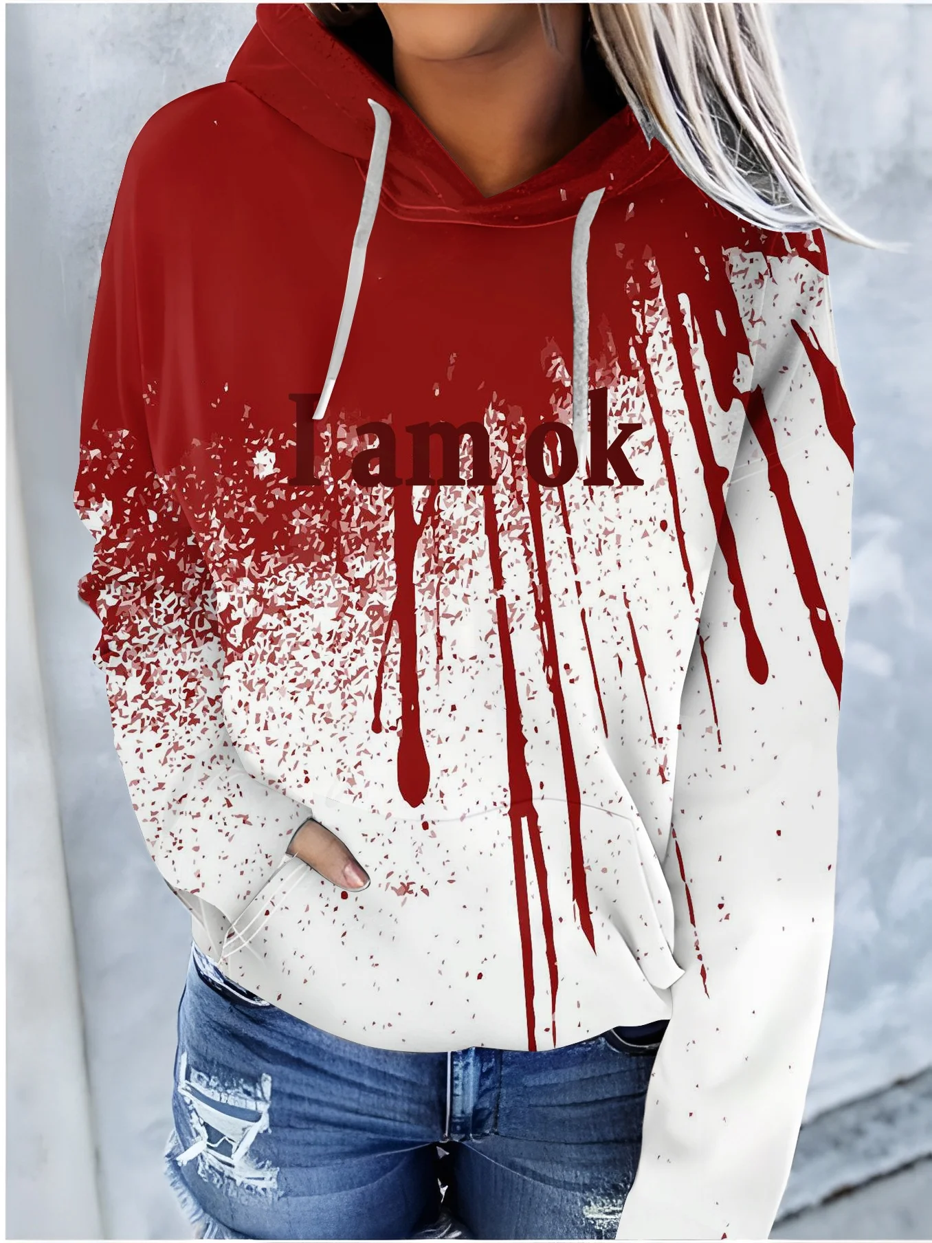 Casual Hoodie Halloween Sweatshirt